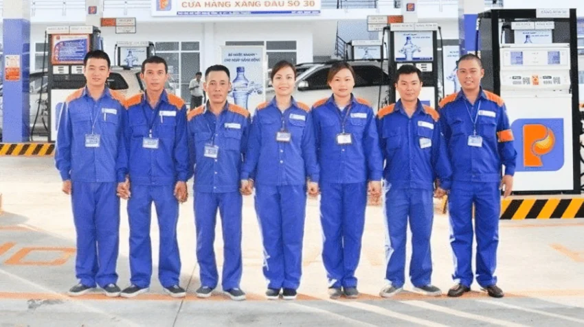 May đồng phục tập đoàn Xăng Dầu Việt Nam ở đâu uy tín nhất?